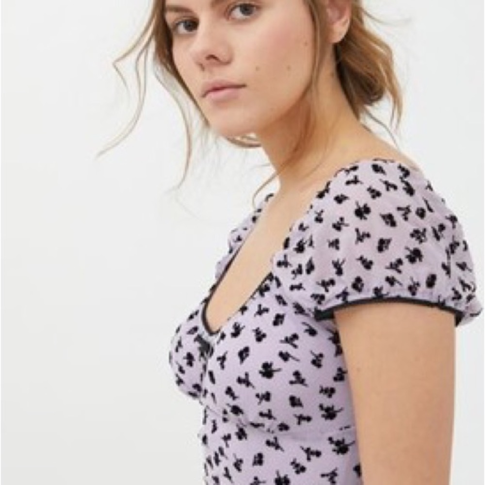 Urban Outfitters Motel Rishita Printed Bodycon Mini Dress